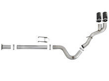 Cargar imagen en el visor de la galería, aFe Rebel XD 4in SS DPF-Back Exhaust 17-18 FOrd Diesel Trucks V8-6.7L (td) w/ Dual Black Tips