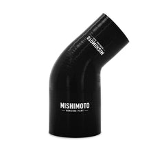 Cargar imagen en el visor de la galería, Mishimoto Silicone Reducer Coupler 45 Degree 1.75in to 2.5in - Black