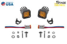 Cargar imagen en el visor de la galería, Diode Dynamics Stage Series C1 LED Pod - Yellow SAE Fog Standard ABL (Pair)
