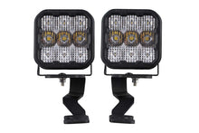Cargar imagen en el visor de la galería, Diode Dynamics 2022 Toyota Tundra SS5 Sport Stage Series Ditch Light Kit - White Combo