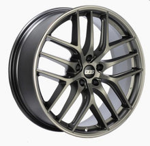 Cargar imagen en el visor de la galería, BBS CC-R 19x9 5x120 ET48 Satin Platinum Polished Rim Protector Wheel -82mm PFS/Clip Required