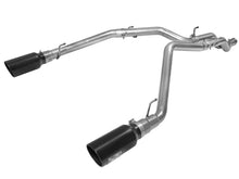 Cargar imagen en el visor de la galería, aFe MACHForce XP DPF-Back Exhaust 3in SS w/ 6in Black Tips 2014 Dodge Ram 1500 V6 3.0L EcoDiesel