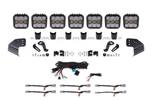 Cargar imagen en el visor de la galería, Diode Dynamics Bronco SS5 Pro CrossLink Windshield - White Combo Lightbar Kit