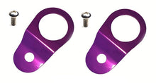 Cargar imagen en el visor de la galería, Torque Solution Radiator Mount Combo with Inserts (Purple) : Mitsubishi Evolution 7/8/9