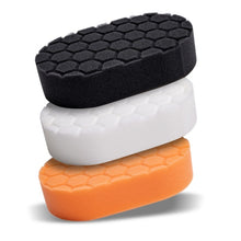 Cargar imagen en el visor de la galería, Chemical Guys Hex-Logic Hand Polishing Applicator Pads - 3in x 6in x 1in - 3 Pack