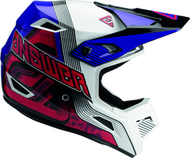 Answer AR1 Vendetta Helmet Red/White/Purple Youth - Small