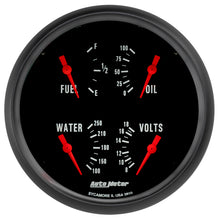 Cargar imagen en el visor de la galería, Autometer Z-Series Quad 5in. - 240 OhmE-33 OhmF