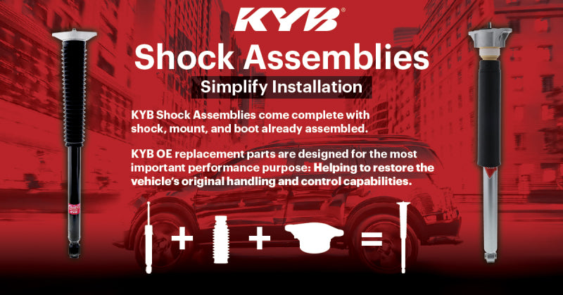 KYB 10-16 Buick LaCrosse / 11-17 Buick Regal / 14-20 Chevrolet Impala Shock Assembly - Rear Right