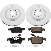 Cargar imagen en el visor de la galería, Power Stop 15-18 Ram ProMaster City Front Z17 Evolution Geomet Coated Brake Kit