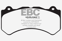 Cargar imagen en el visor de la galería, EBC 15+ Cadillac CTS 3.6 Twin Turbo Ultimax2 Front Brake Pads
