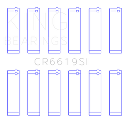King Engine Bearings Ford V6 (Size +0.75mm) Connecting Rod Bearing Set
