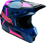 Answer AR1 Vendetta Helmet Dark Blue/Rhodamine/Orange Youth - Small