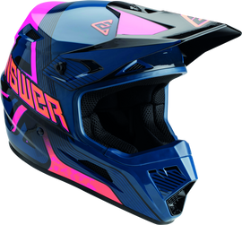Answer AR1 Vendetta Helmet Dark Blue/Rhodamine/Orange - XL
