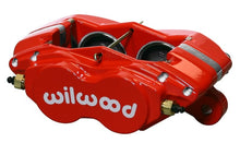 Cargar imagen en el visor de la galería, Wilwood Caliper-Forged Dynalite-M-Red 1.75in Pistons .81in Disc