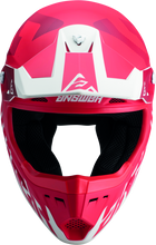 Cargar imagen en el visor de la galería, Answer AR1 V2 Bold Helmet Red/White Youth - Small