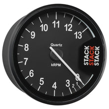 Cargar imagen en el visor de la galería, Autometer Stack Clubman Tachometer 80mm 0-3-13K RPM - Black