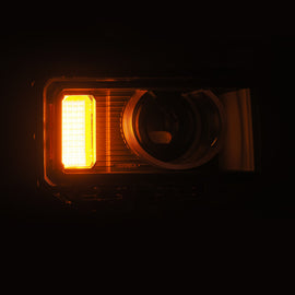 AlphaRex 24-26 Toyota LC Heritage LUXX LED Proj Headlight Blk  w/Activ Light/Seq Signal/Switchback