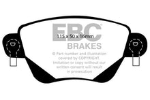 Cargar imagen en el visor de la galería, EBC 01-04 Jaguar X-Type 2.5 Ultimax2 Rear Brake Pads