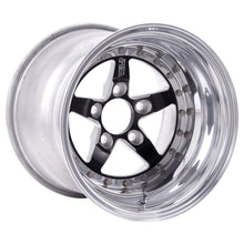 Cargar imagen en el visor de la galería, Weld Weldstar 15x6 / 5x4.75 BP / 3.5in. BS Black Wheel - Non-Beadlock