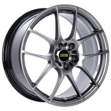 Cargar imagen en el visor de la galería, BBS RF 17x7.5 5x112 ET45 Diamond Black Wheel - 82mm PFS/Clip Required