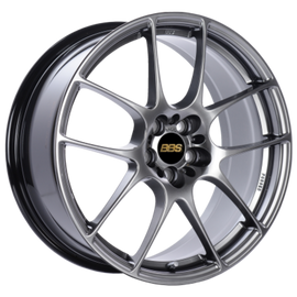 BBS RF 18x8.5 5x112 ET38 Diamond Black Wheel PFS/Clip Required