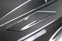 Load image into Gallery viewer, Anderson Composites 15-17 Ford Mustang (Excl. GT350/GT350R) Double Sided Carbon Fiber Cowl Hood