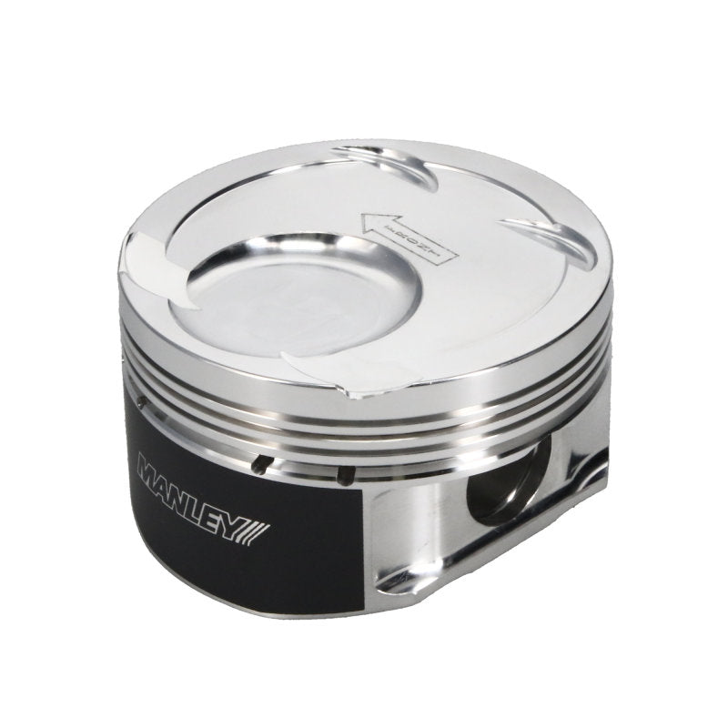 Manley Ford 3.5L Ecoboost 3.642in Bore 1.239in Comp Height -8.5cc Dish Extreme Duty Piston Set