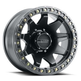 Method MR108 17x9 -44mm Offset 8x170 130.81mm CB Matte Black w/BH-H24 Wheel