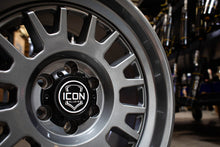 Cargar imagen en el visor de la galería, ICON Alloys Anza Gun Metal - 17x8.5 / 6x135 / 6mm / 5in BS