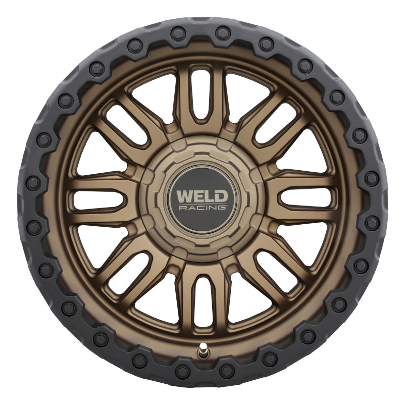 Weld Off-Road Swift 17x9in - 8x170 BP - ET-12 - 125.1mm CB - Satin Bronze Wheel & Black Ring