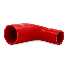 Cargar imagen en el visor de la galería, Mishimoto Silicone Reducer Coupler 90 Degree 1.75in to 2.5in - Red