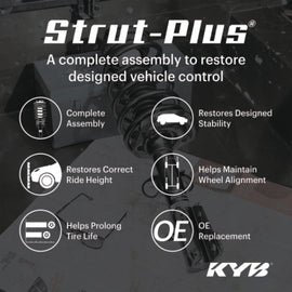 KYB 09-13 Infiniti G37 RWD Coupe (Exc. IPL / w/o 4 Wheel Steering) Strut-Plus Assembly - Front Right