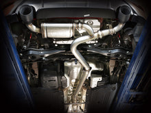 Cargar imagen en el visor de la galería, aFe 22-23 Hyundai Kona N L4 2.0L (t) Takeda 3in SS Axle-Back Exhaust System w/ Black Tips