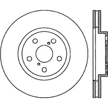 Cargar imagen en el visor de la galería, StopTech Sport Slotted 91-95 Toyota MR2 Cryo Front Left Rotor