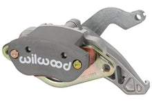 Cargar imagen en el visor de la galería, Wilwood Caliper-MC4 Mechanical-R/H Grey w/ Logo 1.11in Piston .39in Disc