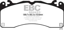Cargar imagen en el visor de la galería, EBC 15-23 Ford Mustang 5.0L (Gen 6) Redstuff Front Brake Pads