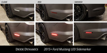 Cargar imagen en el visor de la galería, Diode Dynamics 15-21 EU/AU Ford Mustang LED Sidemarkers - Smoked (Pair)