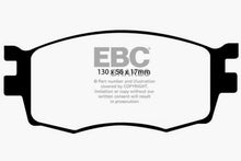 Cargar imagen en el visor de la galería, EBC 06-11 Hyundai Accent 1.6 Greenstuff Front Brake Pads