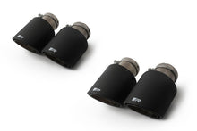 Load image into Gallery viewer, Remus Carbon 102mm Angled Titanium Internals Tail Pipe Set (Quad Tips)