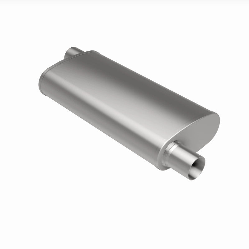 MagnaFlow Muffler Trb SS 4X9 18 2.5/2.5