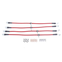 Cargar imagen en el visor de la galería, Power Stop 11-14 Subaru Impreza Front &amp; Rear SS Braided Brake Hose Kit