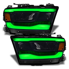 Cargar imagen en el visor de la galería, Oracle 19-21 RAM 1500 RGB+W Headlight DRL Kit Reflector LED - w/ BC1 Controller