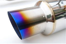 Invidia 15-18 Ford Focus RS N1 w/Valve Single Wall Titanium Tip Cat-Back Exhaust