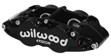 Cargar imagen en el visor de la galería, Wilwood Caliper-Forged Superlite 4R 1.38/1.38in Pistons 1.10in Disc, Black