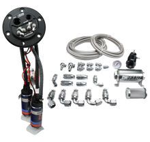 Cargar imagen en el visor de la galería, Deatschwerks X2 Series Fuel Pump Hanger w/ Dual DW420 Pumps/PTFE Plumbing kit for 92-00 Honda Civic