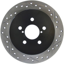 Cargar imagen en el visor de la galería, StopTech Slotted &amp; Drilled Sport Brake Rotor