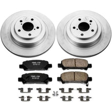 Cargar imagen en el visor de la galería, Power Stop 05-09 Subaru Legacy Rear Z17 Evolution Geomet Coated Brake Kit