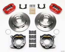 Cargar imagen en el visor de la galería, Wilwood Dynapro Dust-Boot P/S Park Brake Kit Red New Big Ford 2.50in Offset