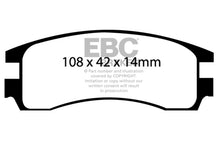 Load image into Gallery viewer, EBC 00-05 Buick Le Sabre (FWD) 3.8 (15in Wheels) Ultimax2 Rear Brake Pads