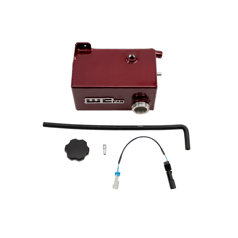 Wehrli 01-07 Chevrolet 6.6L LB7/LLY/LBZ Duramax OEM Placement Coolant Tank Kit - WCFab Grey